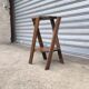 Art Deco oak side table