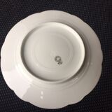 Service - dessert porcelain limoges Haviland H-c decoration flowers birds