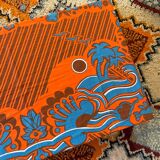 Nappe fleurie seventies