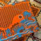 Seventies floral tablecloth