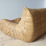 3-seater sofa and Togo pouf