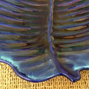 Plat barbotine Vallauris