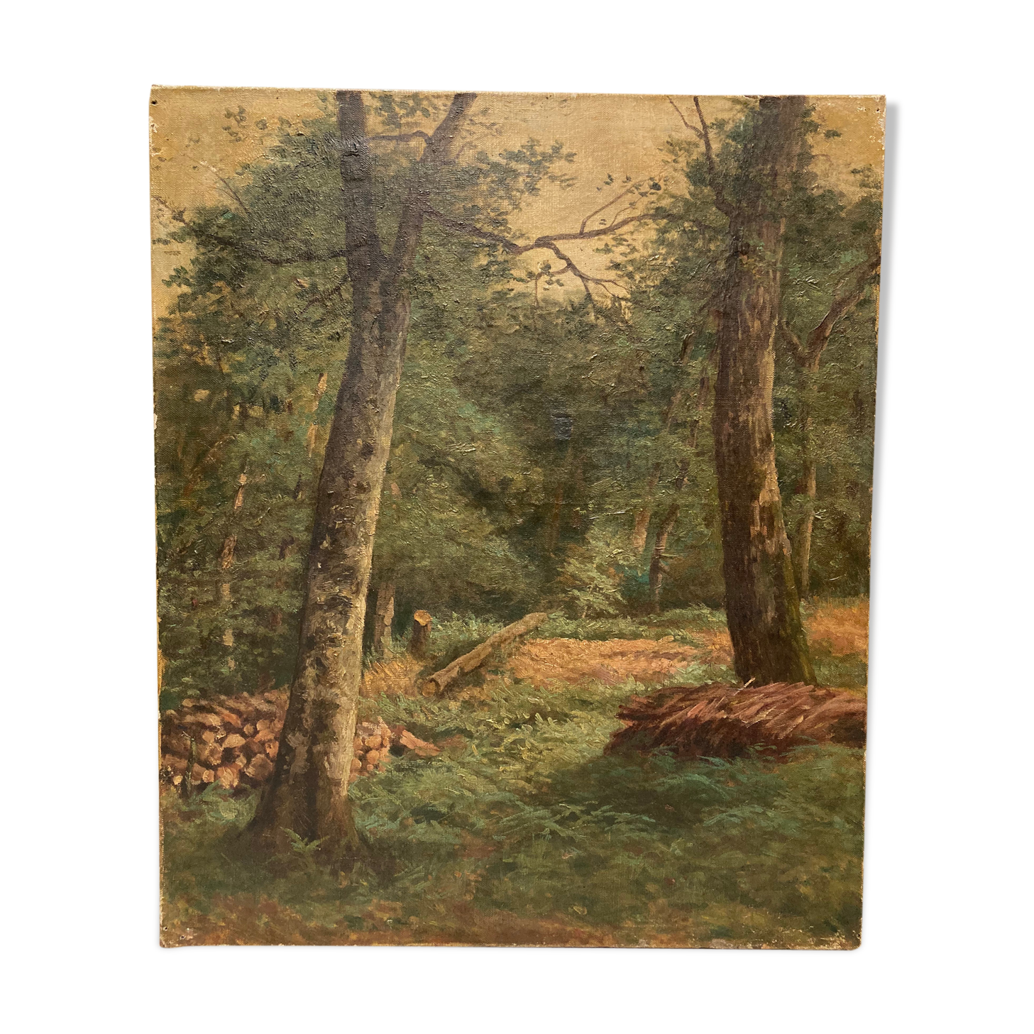 Oil painting on canvas