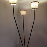 Lampadaire vintage tripode 1950