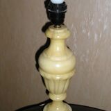 Alabaster lamp base from the 80s
