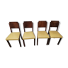 Set of 4 art/deco chairs