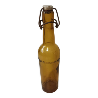 Old glass bottle colmar beer