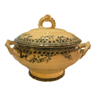 Vintage Iron Earth tureen