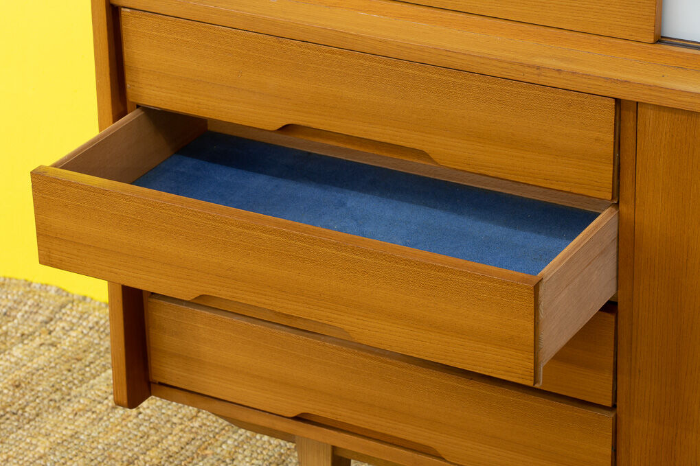 Vintage Scandinavian Enfilade – 235 cm