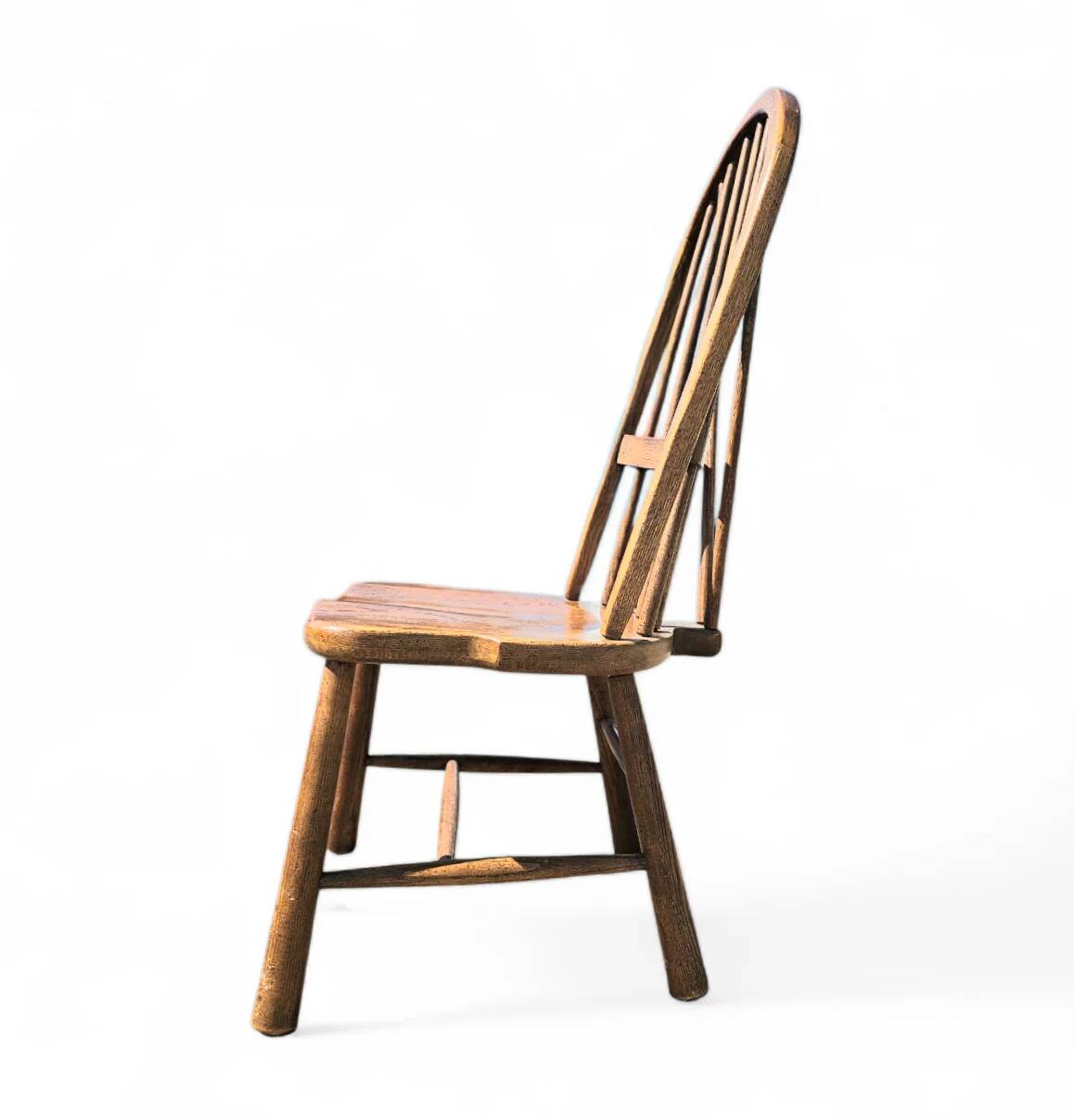 4 x Welsh stick back chairs