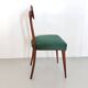 Pair of Green Side Chairs attributed to Ico Parisi for Ariberto Colombo