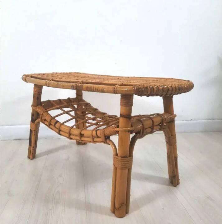 Table basse Bonacina – bambou
