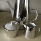 Melitta porcelain coffee maker with sugar milk pot