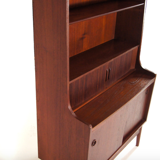 Vintage Danish retro office desk in 60s teak