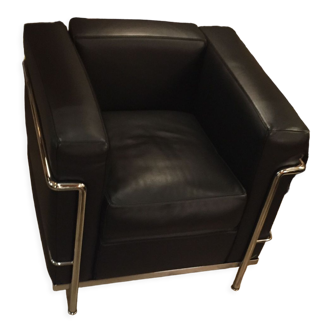 Armchair Lc2 Le Corbusier Cassina edition