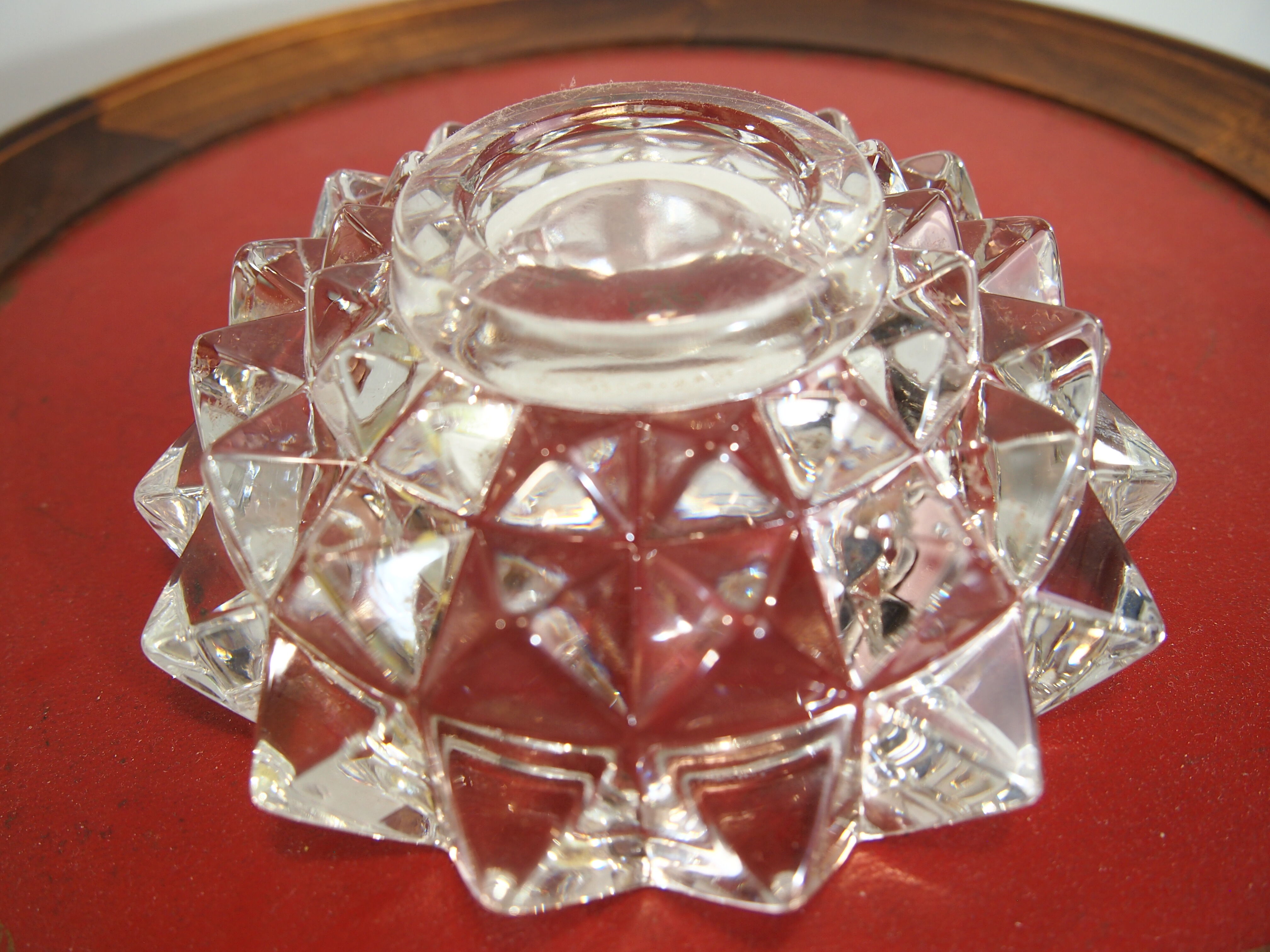 Glass/vintage ashtray