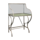 Steel and glass office bank voting booth