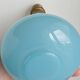 Pied de lampe en verre opaline