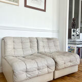 Pair of DS11 armchairs, De Sède edition, 1970.