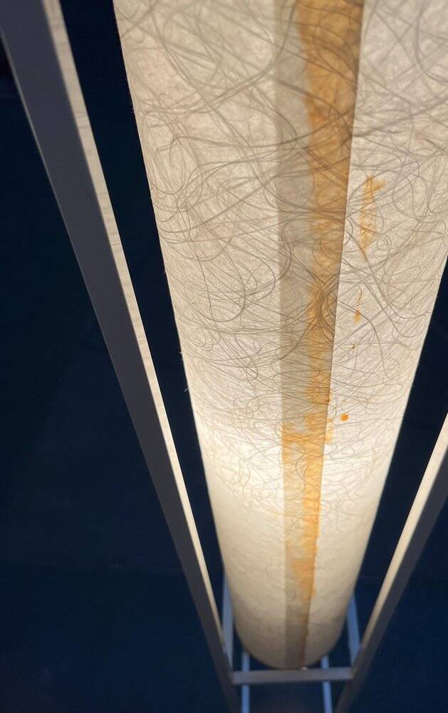 Mid-century modern minimalist floor lamps, Germany, 1960s, set of 2.