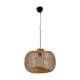 Luminaire tressé en bambou