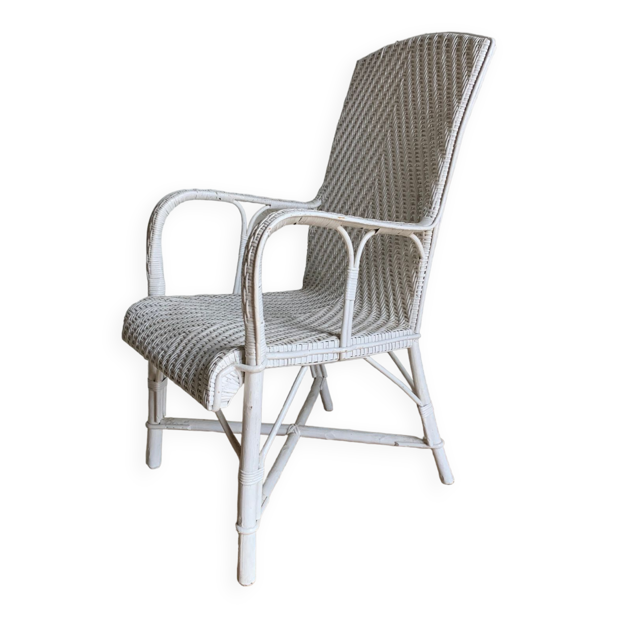 Rattan armchair from the 70s