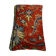 Housse de coussin de tapis turc vintage, 30 x 50 cm
