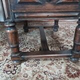 Mazarin Louis XIII style oak desk