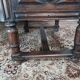 Bureau Mazarin style Louis XIII en chêne