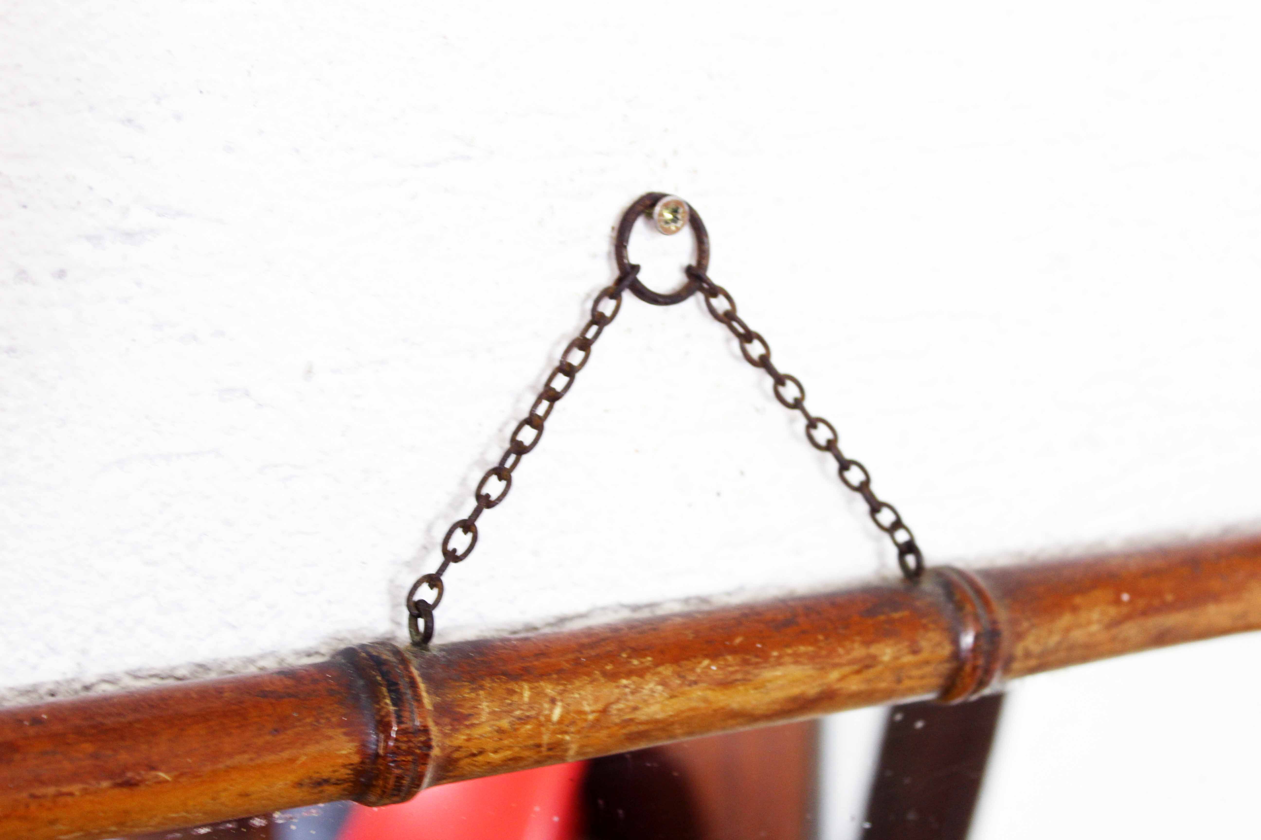 Vintage "bamboo" mirror
