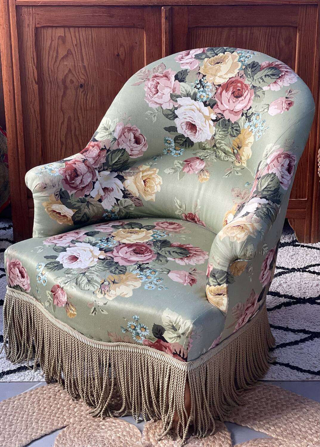 Napoleon III toad armchair