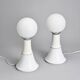 Pair of bedside lamps, circa 1970