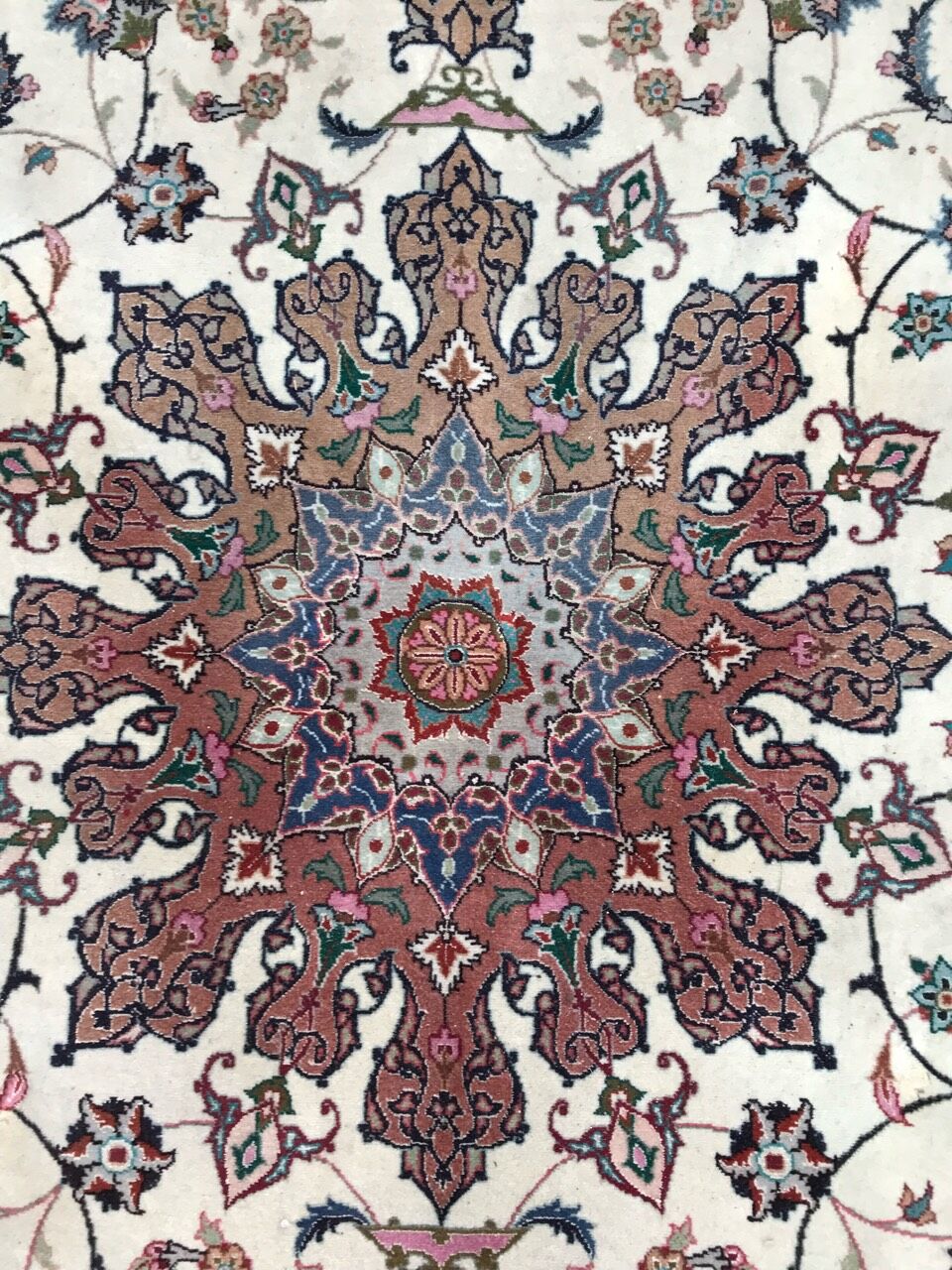 Persian tabriz carpet end 153x219 cm