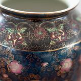 Antique Japanese porcelain vases, Meiji period, 19th century, oriental porcelain art, in