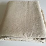 Reserve farm table in raw Métis linen 3m x 2m