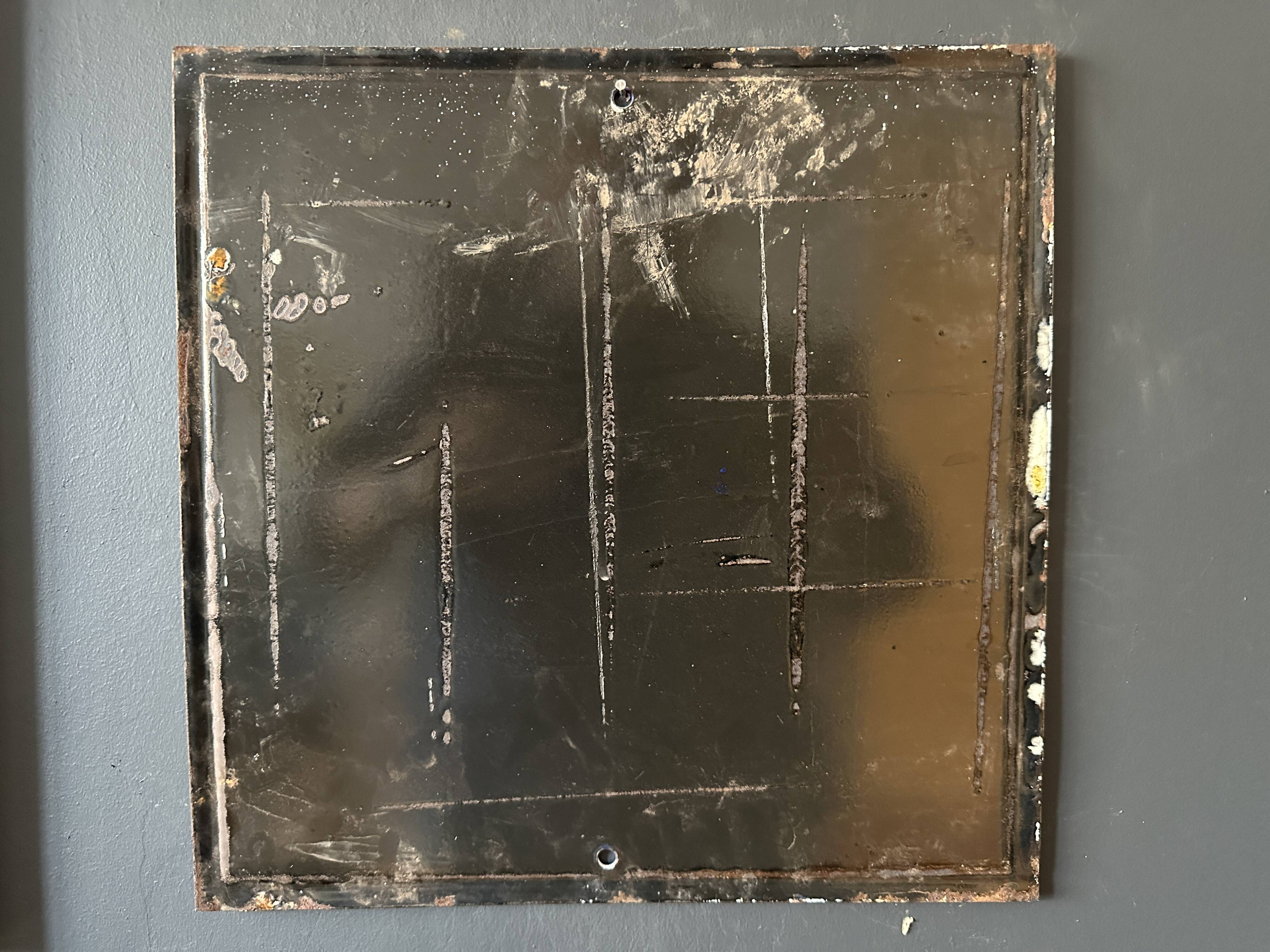 Fire extinguisher vintage europe industrial enamel sign decoration architecture