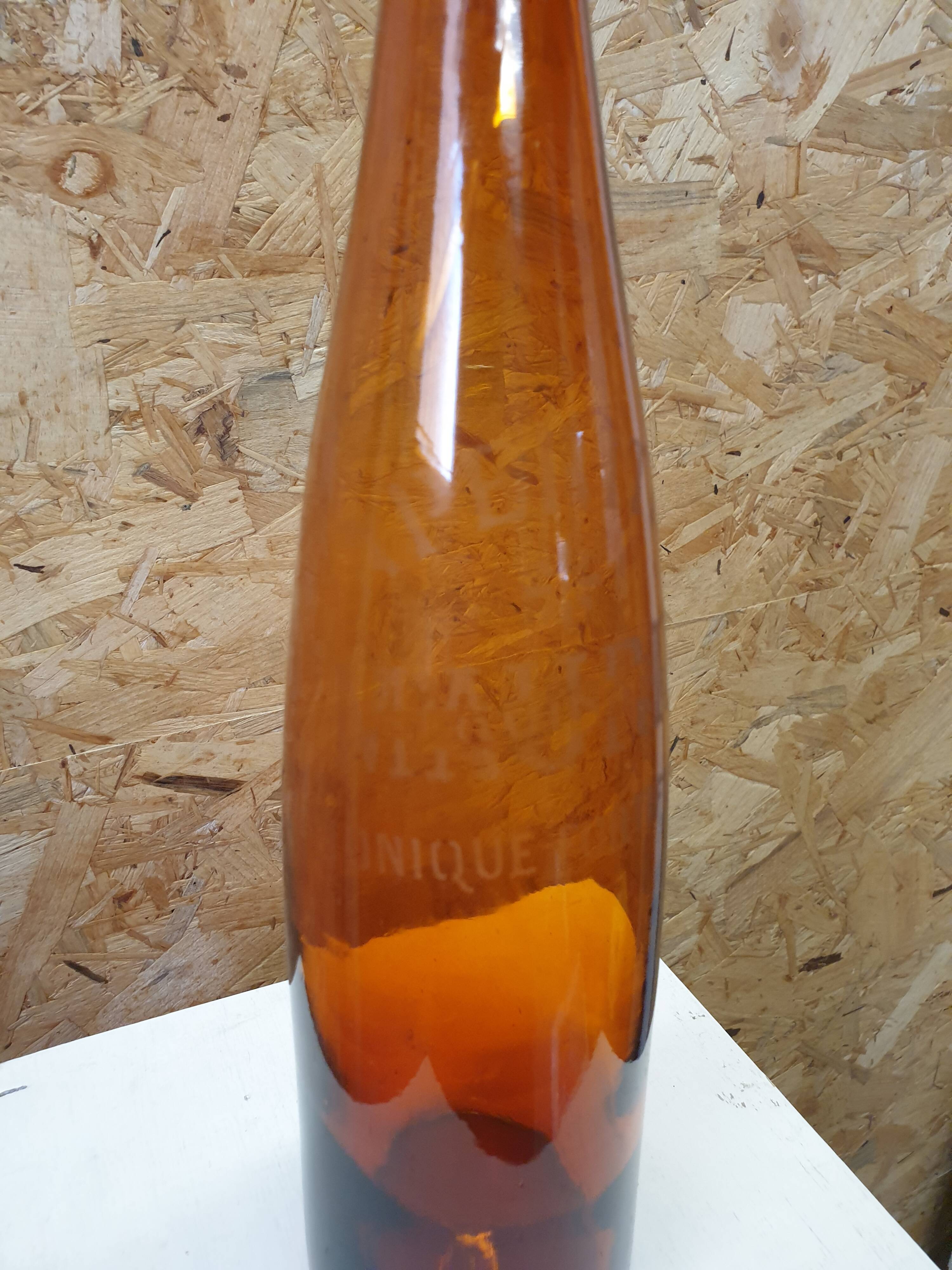 Orange bottle