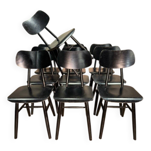 Lot de 10 chaises style - scandinave