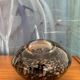 Murano inclusions paper paper press vase