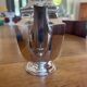 Belle Époque teapot in silver-plated metal and ebony – octagonal shape