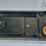 Erco Glass and Bakelite Wall Sconces 1960s, Set of 2 Vintage