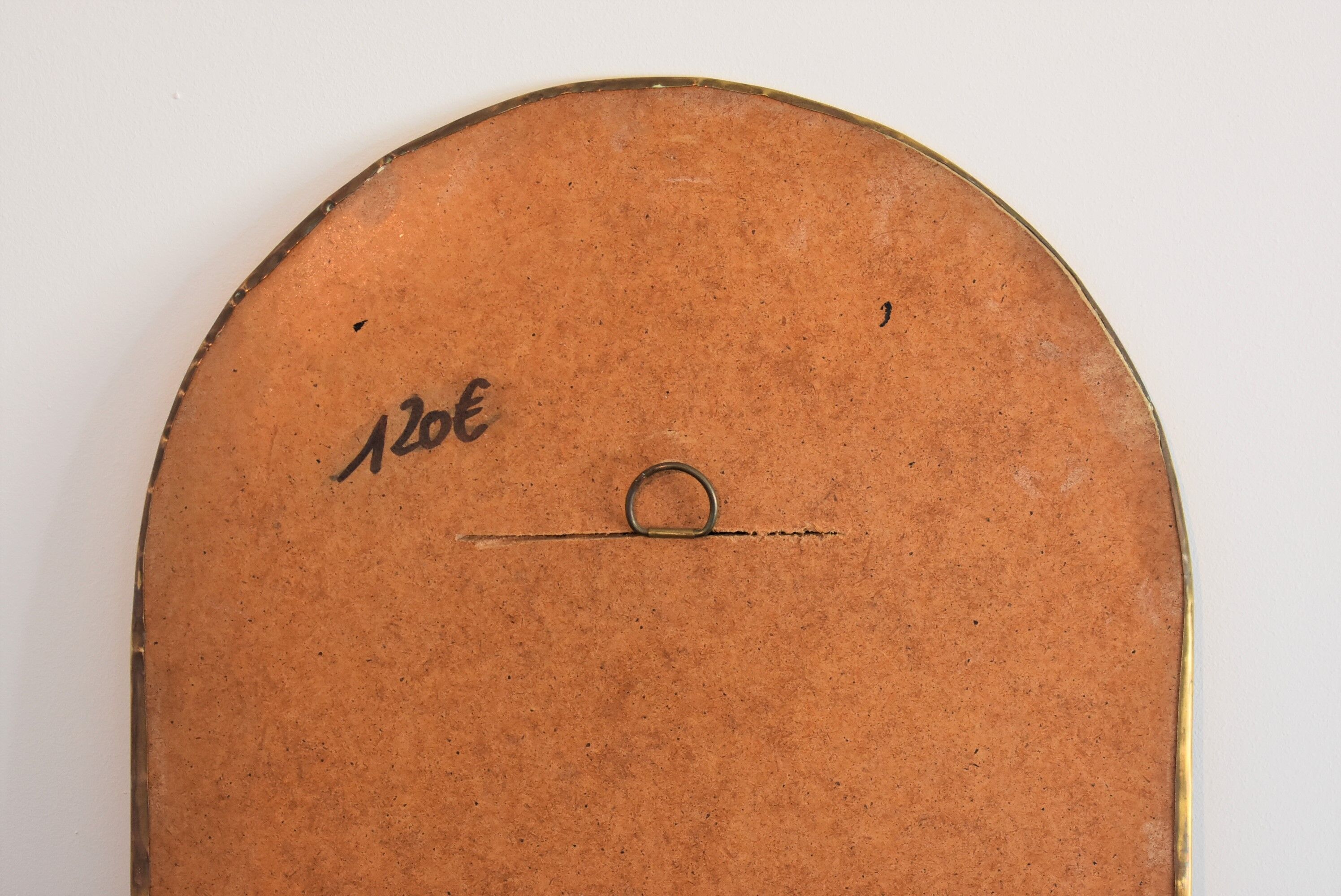 Brass mirror 31x51cm