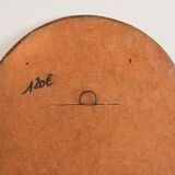 Brass mirror 31x51cm