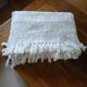 Antique crochet bedspread/plaid