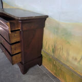Small mahogany Louis Philippe chest of drawers