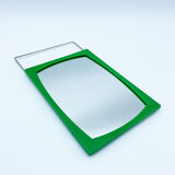 Green barber mirror