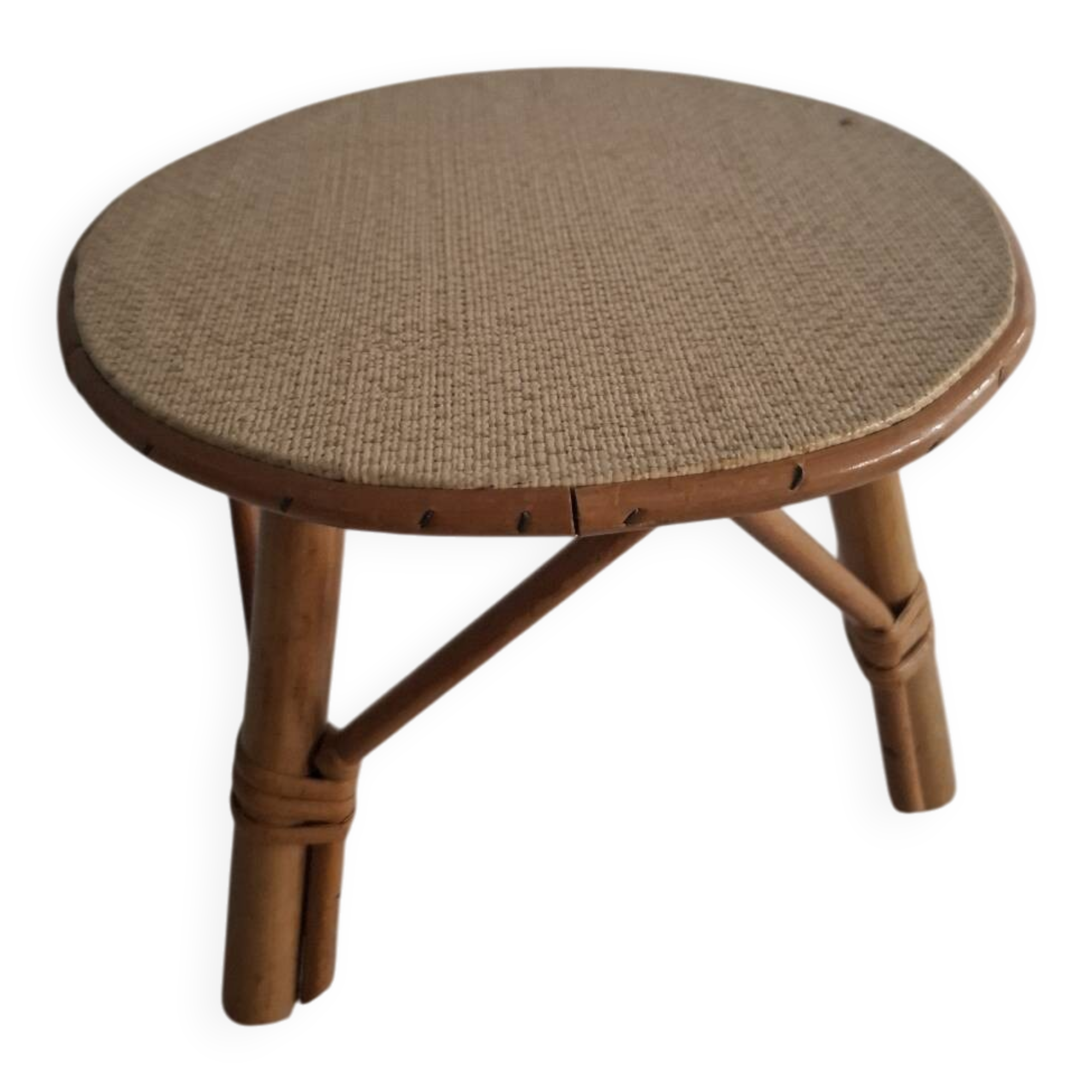 Small bamboo table