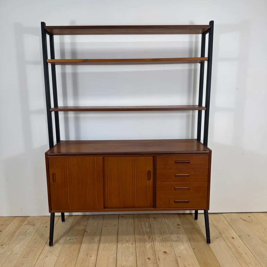 Danish teak library, 1960