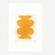 Paint duo - Maya and Moscow - Golden yellow - Signed Eawy