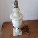 Alabaster lamp base